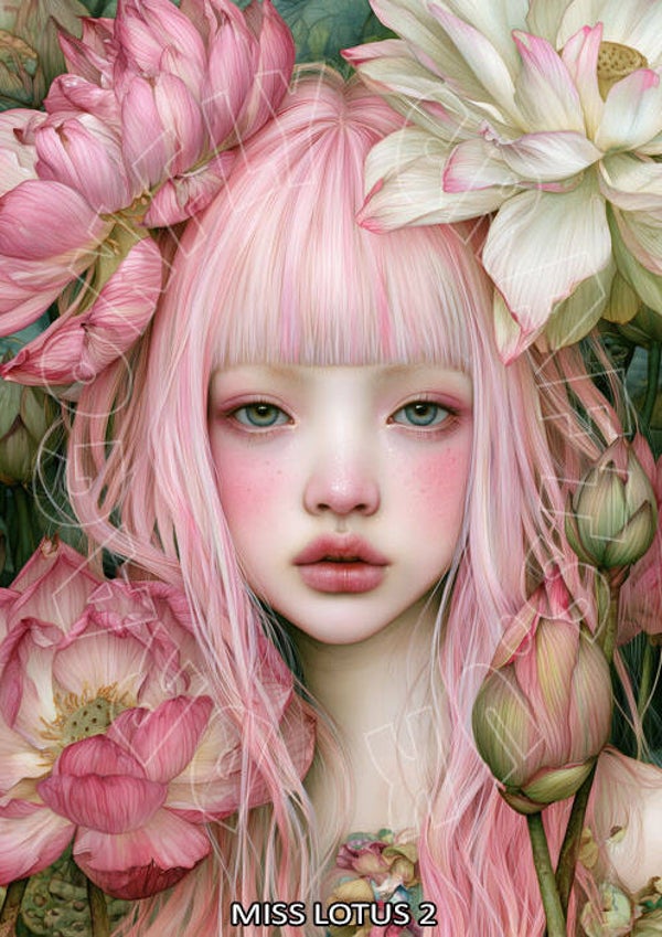 Miss Lotus 2 Rice Paper