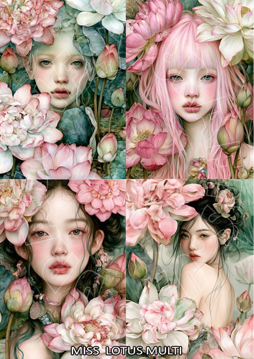 Miss Lotus Multi Rice Paper