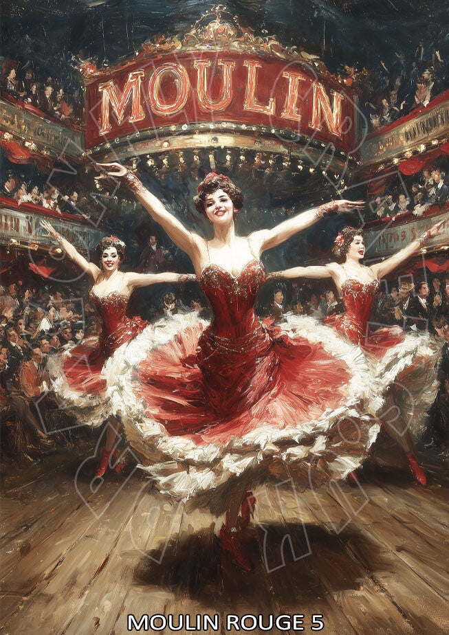 Moulin Rouge 5 Rice Paper