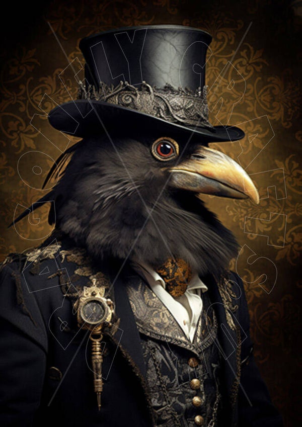 Mr Crow 2 Rice Paper