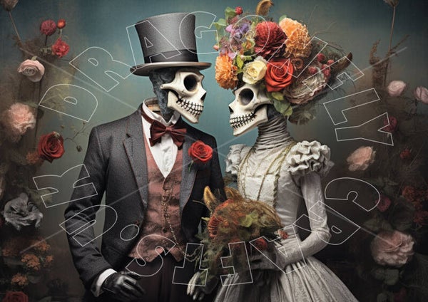 Mr & Mrs Bones Rice Paper
