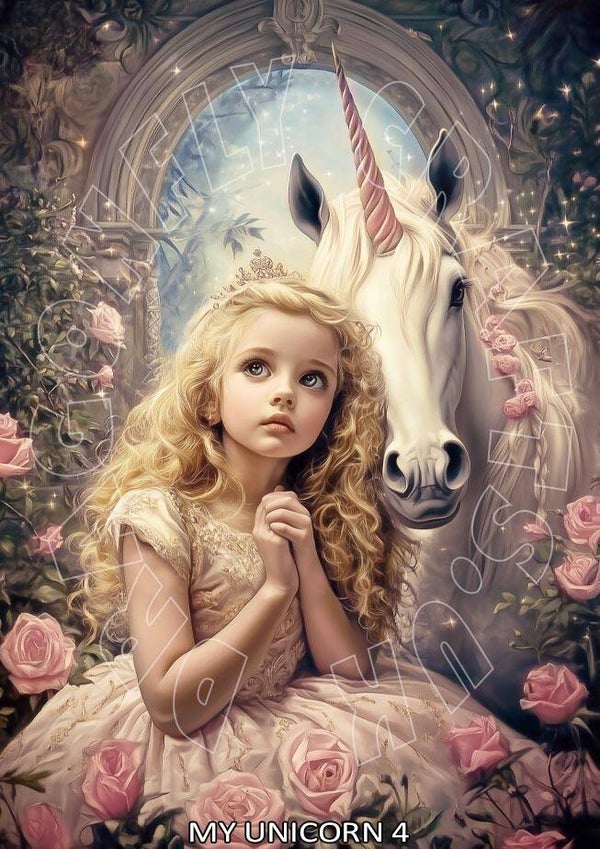 My Unicorn 4 Rice Paper