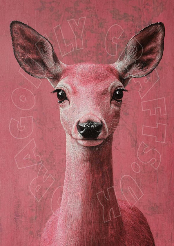 Pink Fawn Rice Paper