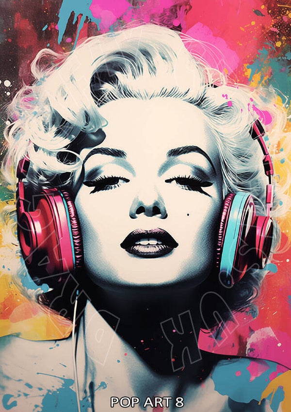 Pop Art 8 Rice Paper