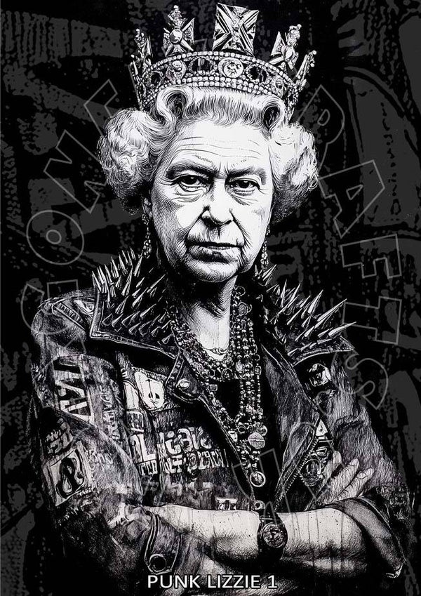 Punk Lizzie 1 Rice Paper