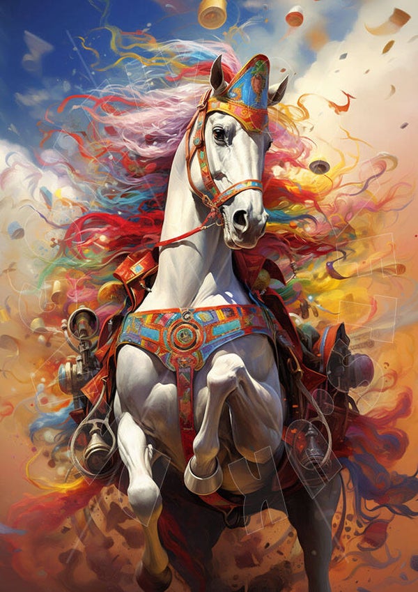 Rainbow Stallion 2 Rice Paper