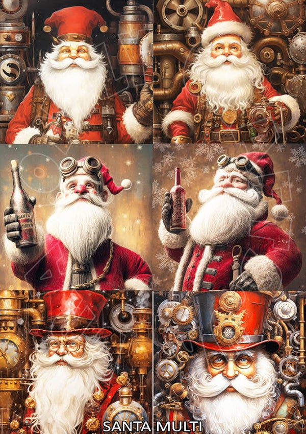 Santa Multi Rice Paper