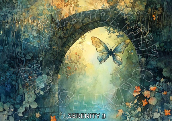 Serenity 3 Rice Paper