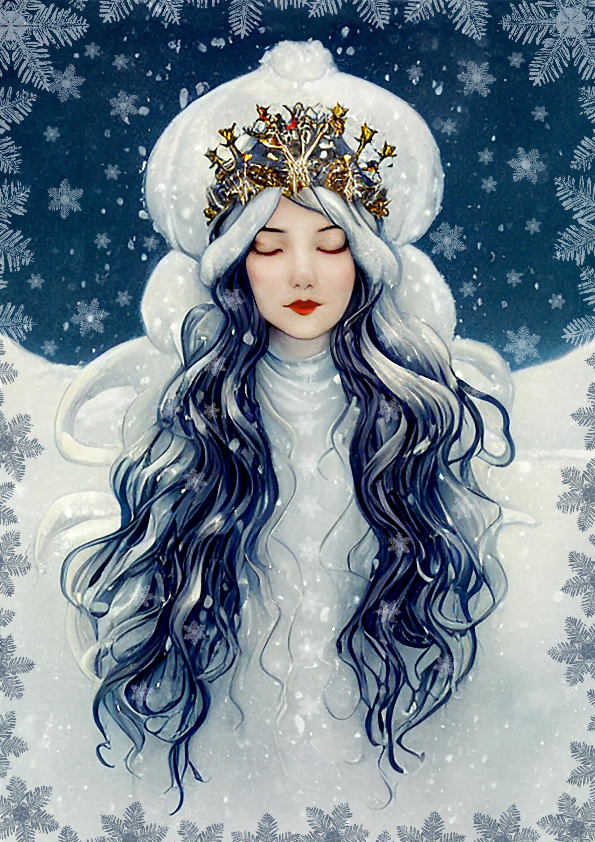 Snow Queen 2 Rice Paper