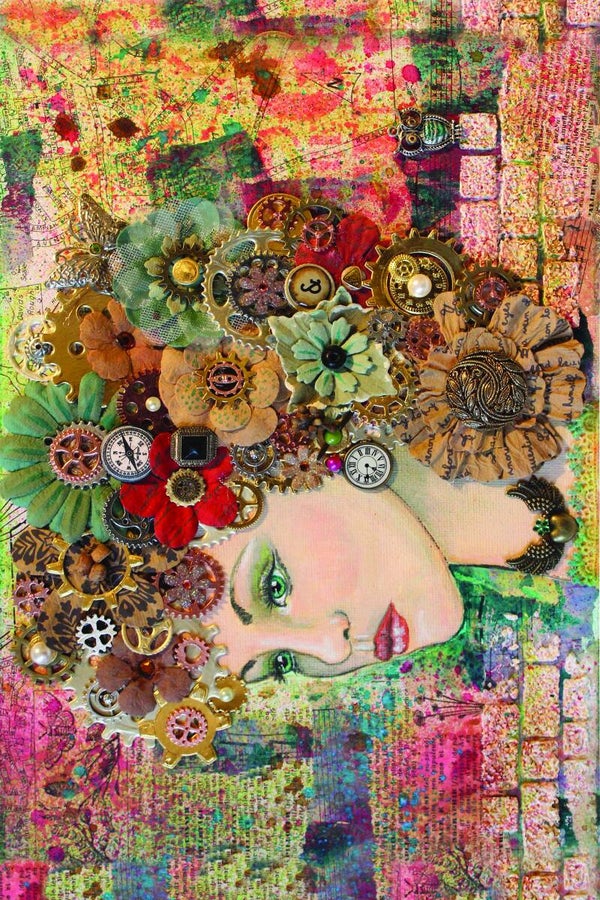 Steampunk Beauty Rice Paper