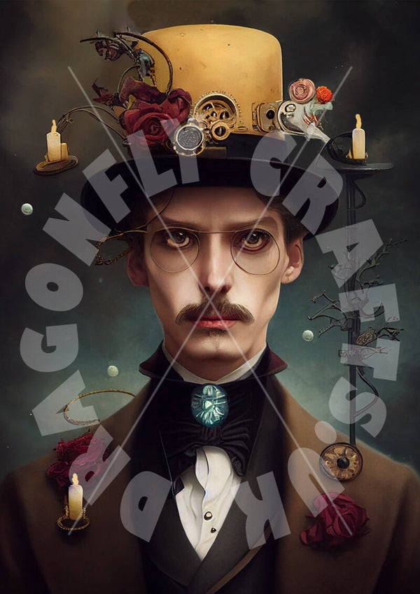 Surreal Gent Rice Paper