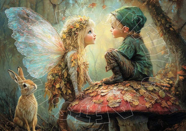 Toadstool Meet 1 Rice Paper