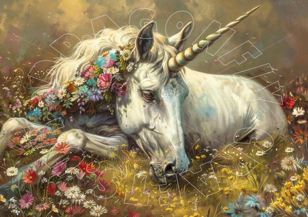 Unicorn Slumber 2 Rice Paper