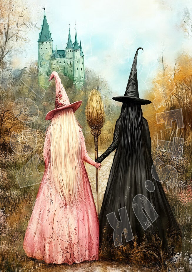 Witch Sisters 1 Rice Paper