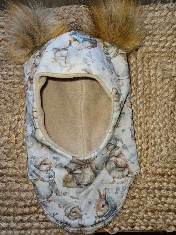 Pompomkypäräpipo/Talvipuput