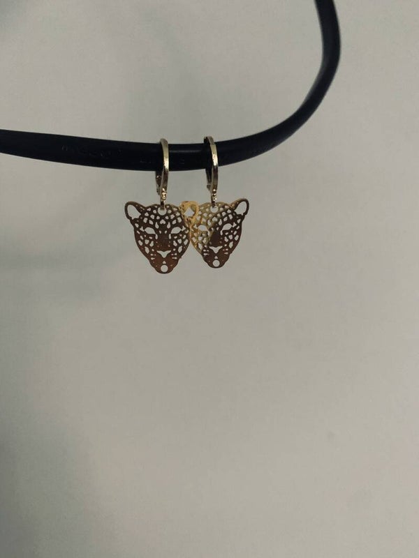 Earrings Panthers Gold