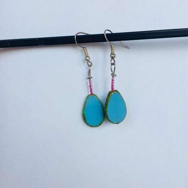 Oorbellen Scandinavische steen 125