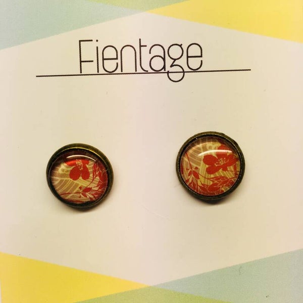 Oorbellen cabochon 66