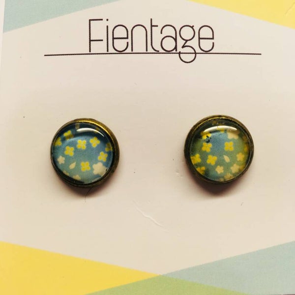 Oorbelle  cabochon 71