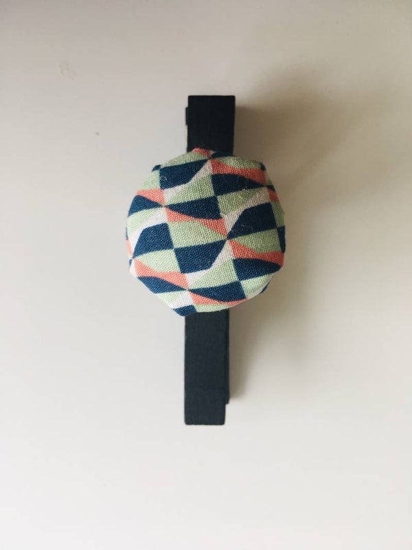 Ring cabochon stof 144