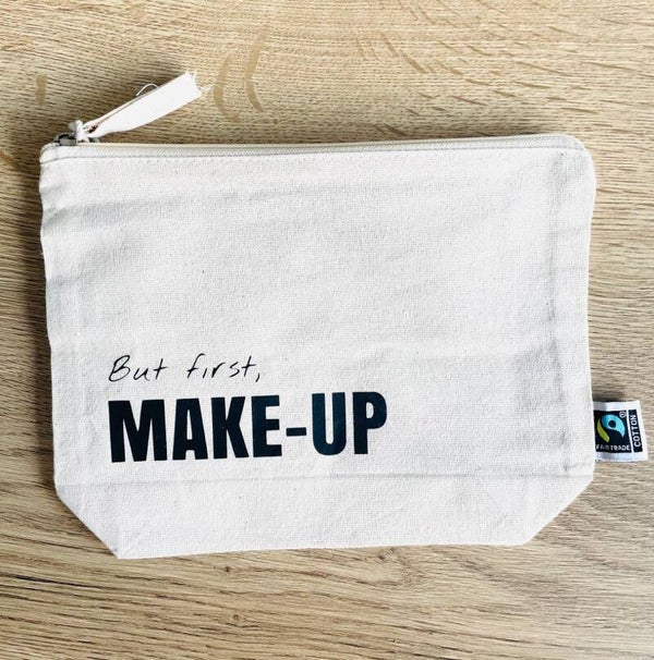 Toilettasje "But first, make-up"