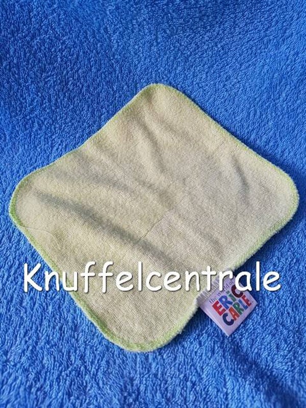 * Eric Carle spuugdoek knuffeldoek badstof Groen