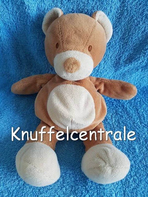Nicotoy Simba beer bruin creme  knuffel 24 cm rondje op buik