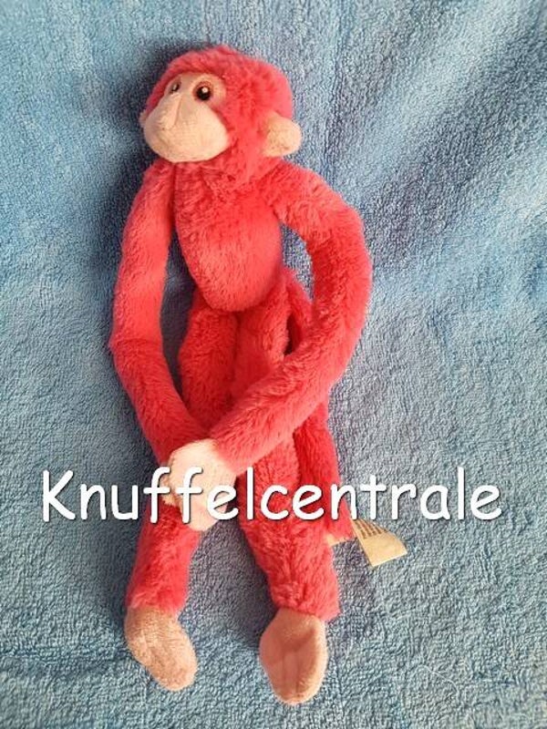 Apenheul Petjes World Slingeraap aap fuchsia Roze