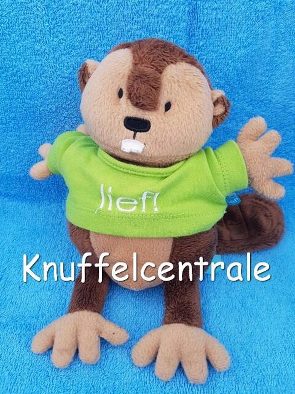 Lief! Lifestyle Bever Buddy met truitje aan
