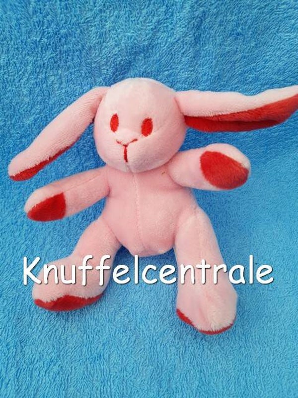 Hema roze konijn 15 cm