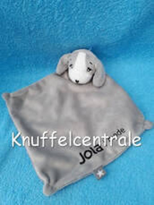 Dirkje Hond knuffeldoek grijs (zonder label + Jola mode)