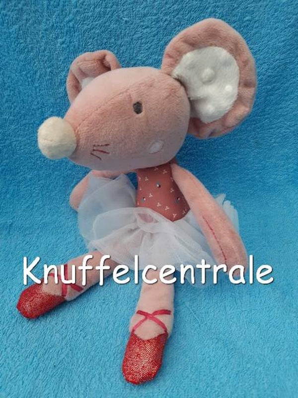 Tiamo muis ballerina met rammel bel