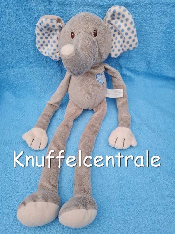 Evora olifant slungel knuffel 44 cm
