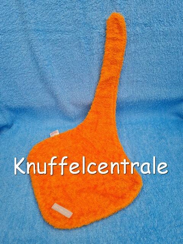 Isi Mini badstof oranje knuffeldoek