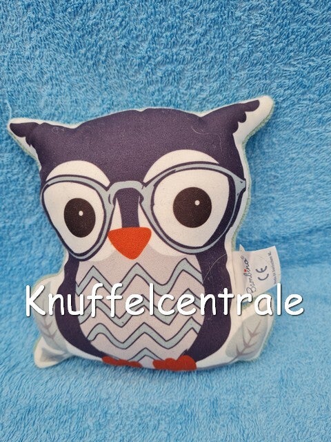 Bambino Uil knuffel  met rammel