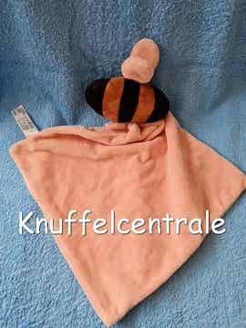 Zeeman bij vlinder knuffeldoek met rammel (zonder label)