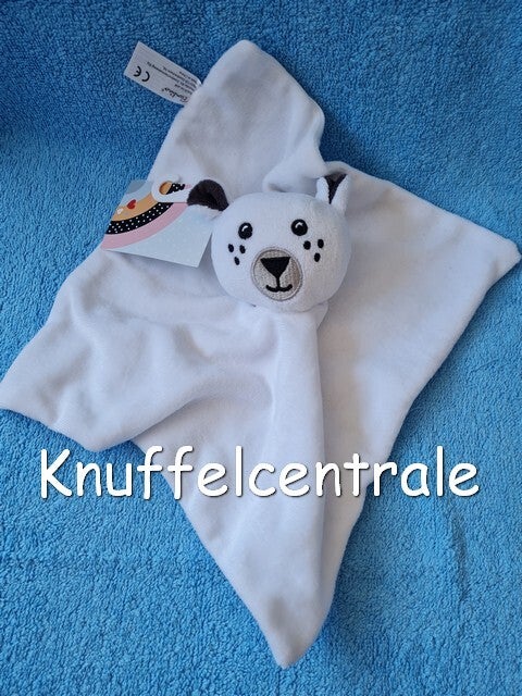 Bambino beer panda knuffeldoek wit