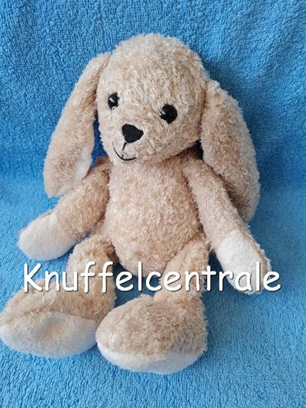Hema konijn 30 cm beige met hangoren zonder snorharen