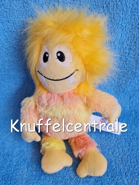 Sunkid Monster Griezel geel 34 cm - groot