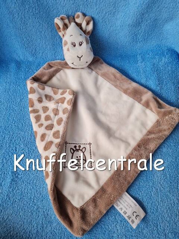 ZD Trading  giraf giraffe knuffeldoek Action met rammel