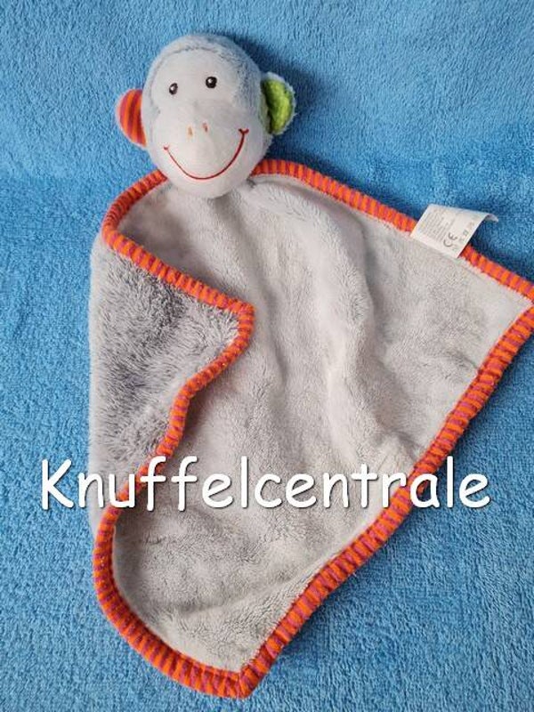 ZD Trading aap knuffeldoek Action met rammel  (zonder label)