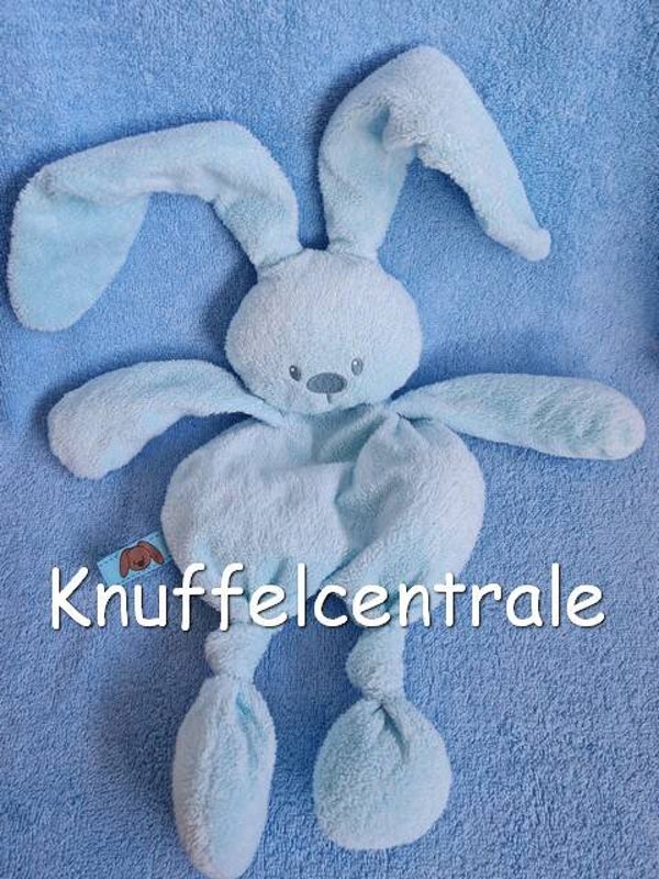Nattou konijn lapidou blauw knuffeldoek van N.V. Jollymex S.A.