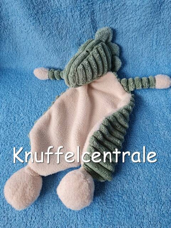 Jellycat Dino Cordy Roy knuffeldoek krokodil draak