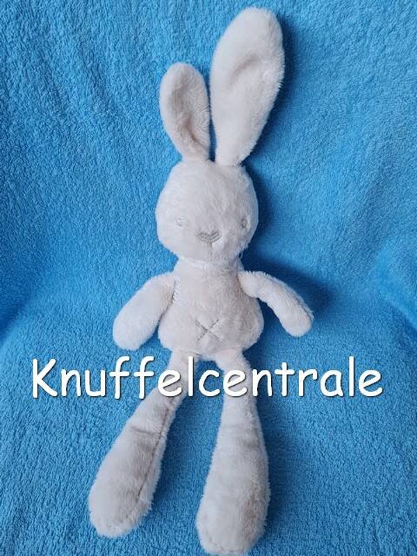 Mamas & Papas konijn creme 35 cm met lang en kort oor