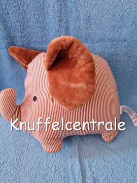 Zeeman olifant knuffel bruin
