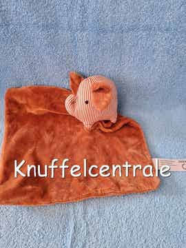 Zeeman olifant knuffeldoek bruin