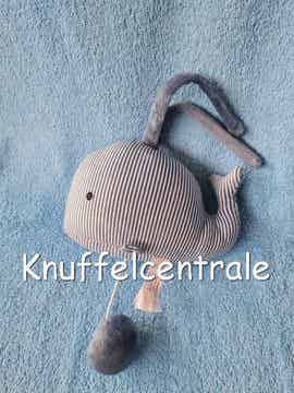 Zeeman walvis muziekknuffel muziekdoos muziek blauw