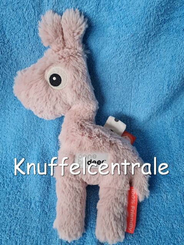 Done by Deer Giraf Raffi Giraffe Roze knuffel