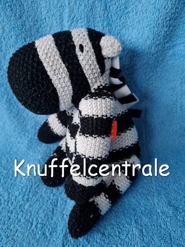 Hema zebra gebreid katoen giraf paard