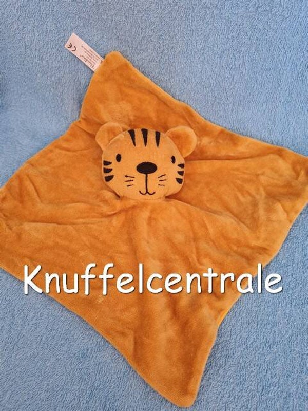 Bambino tijger luipaard knuffeldoek katoen onderkant